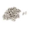 uxcell Cabinet Wardrobe 5mmx19mm Shelf Support Pins Studs Pegs Silver Tone 50pcs view 1