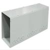 Milbank 121224-GSC1-NK ANSI 61 Gray Polyester Powder Coated G90 Gauge Steel Lay-In Wireway 24 Inch x 12 Inch x 12 Inch view 1