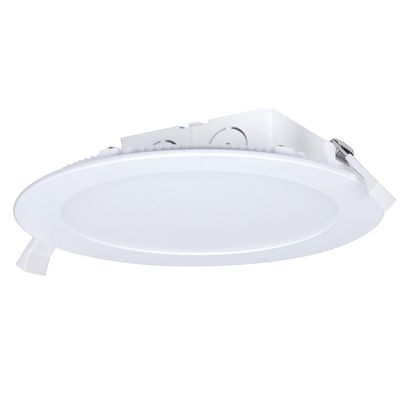 Satco S9061 LED Edge-Lit Downlight with Integrated IC Rated J-Box for Direct Wire, 6,Warm White