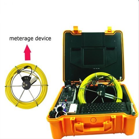 underwater inspection camera hd security camera system with 20m pushrod cable