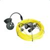 20m push rod snake cable waterproof fine cctv pipe drain inspection video camera view 2