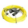 MABELSTAR 50M Cable 8'' Color Display Industrial Endoscope, Video Pipe Borescope Camera Sewer Drain Camera with Meter Counter view 4