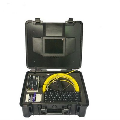 CCTV mini underwater 20m push rod cable pipe sewer inspection camera V715DK