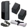 High Capacity 'Intelligent' Batteries (2 Units) Compatible With Canon VIXIA HF R800 + AC/DC Travel Charger view 1