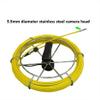 MABELSTAR 30m CCTV Mini 5.5mm Waterproof Pipe Inspection Snake Video Camera With 8" Color Monitor V715DK view 3
