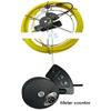 MABELSTAR 8'' color monitor drain pipe inspection camera for sale 40m fiber cable and counter device view 3