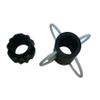 MABELSTAR 10'' HD LED 40m fibreglass push rod sewer inspection digital camera with DVR function and transmitter view 2
