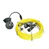 MABELSTAR 50m Push Rod Cable Drain Sewer Pipe Video Inspection Camera for Underwater Detection view 3