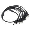 Eagles 1 Female to 8 Male Output Power Splitter Cable Y Adapter 5.5x2.1mm CCTV DC Power Splitter Cable Compatible with CCTV Accessories Security Surveillance Cameras view 1