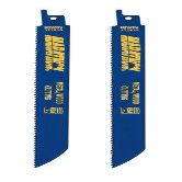 Irwin 372810 8" 10 TPI Metal & Wood Reciprocating Saw Blade