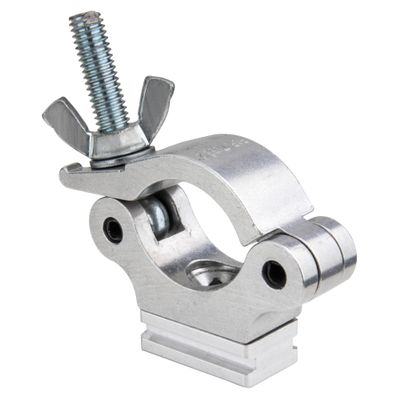 Kupo 2" Half Coupler for SkyPanel PSU Mounting, CNC Aluminum Plate Design for Secure Truss and Pipe Installation - Silver (KG818912)