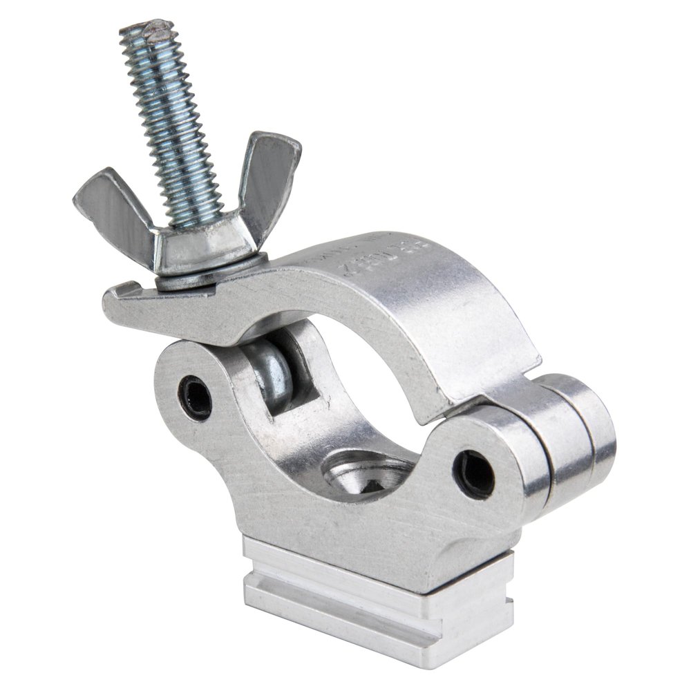 Kupo 2" Half Coupler for SkyPanel PSU Mounting, CNC Aluminum Plate Design for Secure Truss and Pipe Installation - Silver (KG818912)