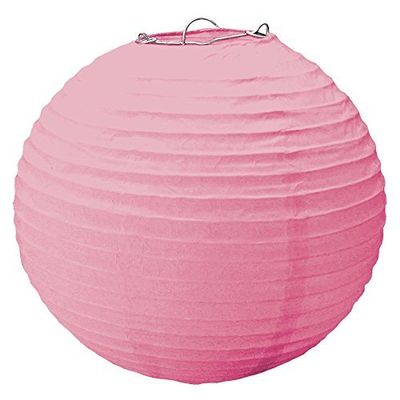 Amscan Paper Lanterns, 15 1/2 inches, Pink
