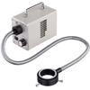 AmScope 3.5X-90X Zoom Stereo Trinocular Microscope with LED Fiber Optic Ring Light and 10MP Camera view 2