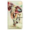 Bcov Case for iPod Touch 7/iPod Touch 6,Bcov Elephant Pattern Wallet Flip Leather Cover Case with Credit Card ID Card Slot Holder Kickstand for iPod Touch 7/6/5 view 2