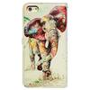 Bcov Case for iPod Touch 7/iPod Touch 6,Bcov Elephant Pattern Wallet Flip Leather Cover Case with Credit Card ID Card Slot Holder Kickstand for iPod Touch 7/6/5 view 3