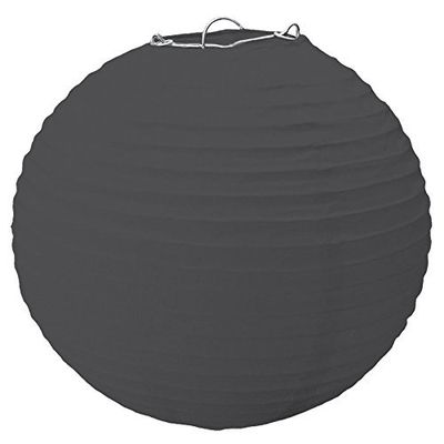 Amscan 15.5" Black Hanging Lantern