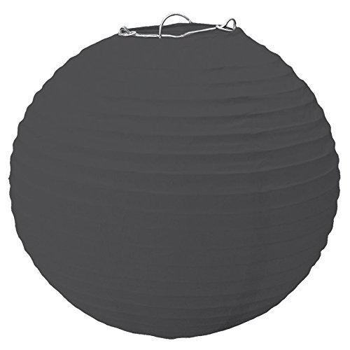 Amscan 15.5" Black Hanging Lantern