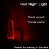GREENIC Red Plug in LED Night Light 2 Pack Dusk to Dawn Sensor for Bedroom, Bathroom, Kitchen, Hallway view 3