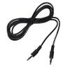 12 Foot 3.5mm (1/8 inch) Stereo Audio Cable Male to Male - Black Sold by Custom Cable Connection view 4