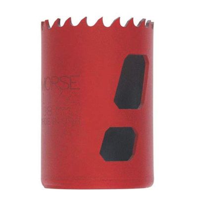 Morse MHS24B25 Bi-Metal Hole Saw, 1-1/2" Diameter, 25 Pack