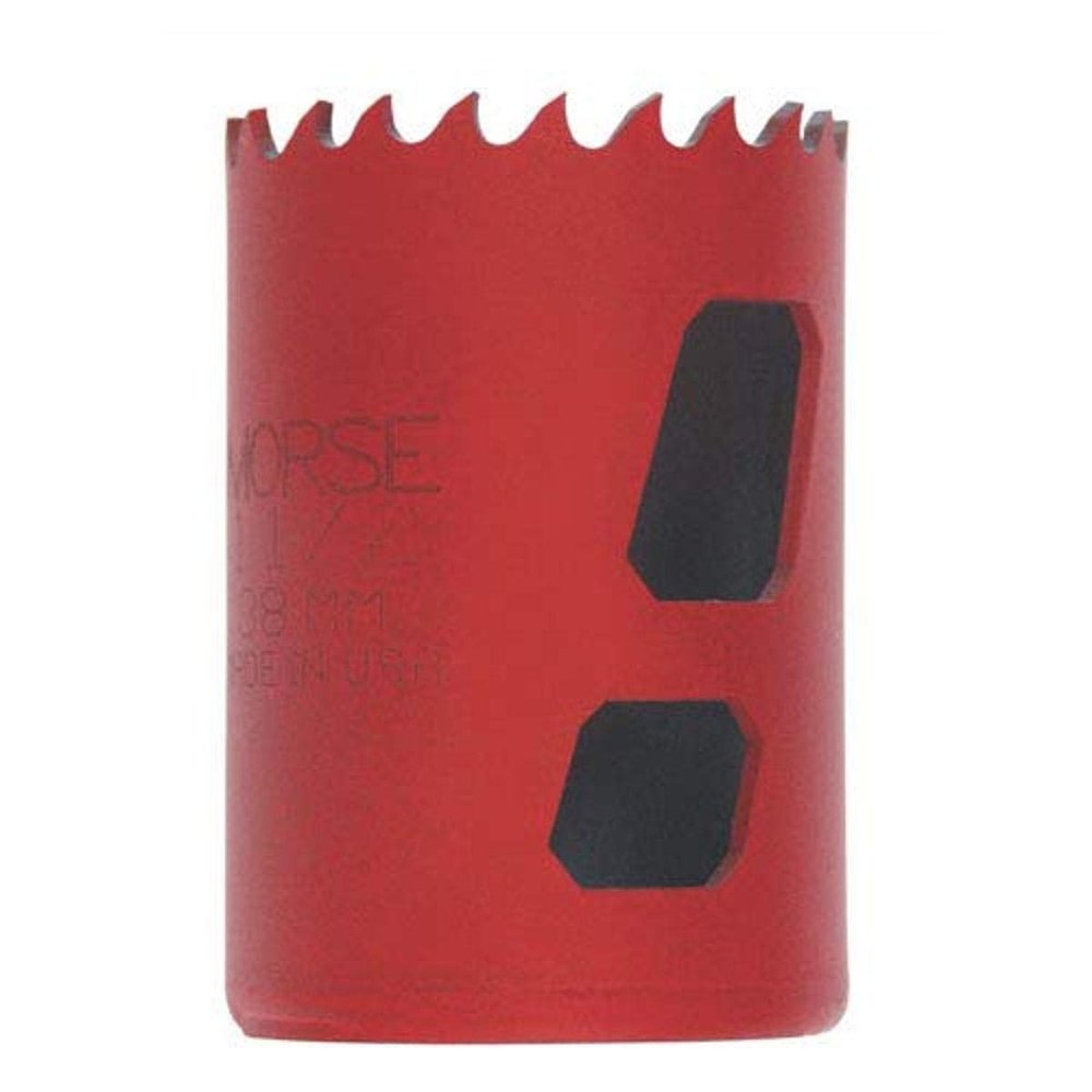Morse MHS24B25 Bi-Metal Hole Saw, 1-1/2" Diameter, 25 Pack