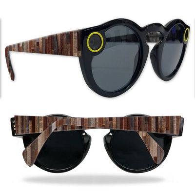 MightySkins Skin Compatible with Snapchat Snapchat Spectacles - Woody | Protective, Durable, and Unique Vinyl Decal wrap Cover | Easy to Apply, Remove, and Change Styles | Made in The USA