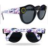 MightySkins Skin Compatible with Snapchat Snapchat Spectacles - Blue Petals | Protective, Durable, and Unique Vinyl Decal wrap Cover | Easy to Apply, Remove, and Change Styles | Made in The USA view 1