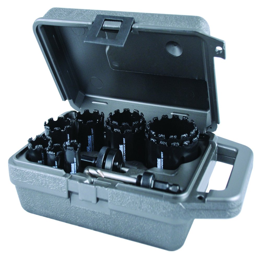 MK Morse MHSG100 MHSG Carbide Grit Maintenance Hole Saw Kit