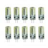 MODOAO 10 Pack G4 2W 3W 24/48 LED Corn Bulb 3014 SMD Corn Light Lamp Cool White Warm White AC 12V DC (3W,Cool White) view 3
