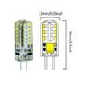 MODOAO 10 Pack G4 2W 3W 24/48 LED Corn Bulb 3014 SMD Corn Light Lamp Cool White Warm White AC 12V DC (3W,Cool White) view 4