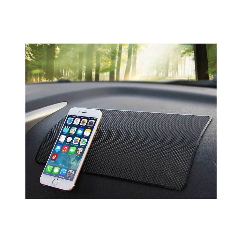 PVC Cellphone Non-Skid Pad Car Mat Car Dashboard Sticky Pad Adhesive Mat for Mobile Phone