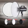 Andoer 16inch Bowens Mount Beauty Dish Diffuser Reflector + Honeycomb Grid + Soft Cloth White Inner for Photo Studio Bowens Strobe Light Speedlite view 2