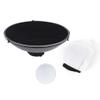 Andoer 16inch Bowens Mount Beauty Dish Diffuser Reflector + Honeycomb Grid + Soft Cloth White Inner for Photo Studio Bowens Strobe Light Speedlite view 4