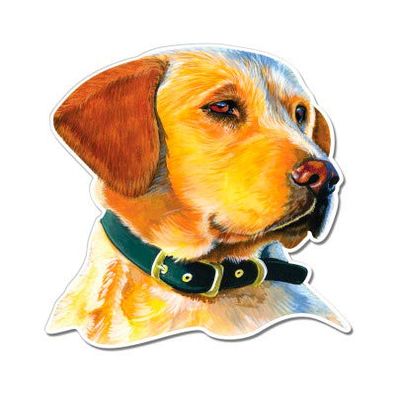 Lab Beautiful - 3" Vinyl Sticker - for Car Laptop I-Pad Phone Helmet Hard Hat - Waterproof Decal