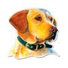 Lab Beautiful - 3" Vinyl Sticker - for Car Laptop I-Pad Phone Helmet Hard Hat - Waterproof Decal view 1