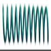 Spiral Coil Binding Spines 9mm x 305mm (11/32 x 12-inch) 4:1 [pk of 100] Color: Light Teal (PMS 321 C) view 1