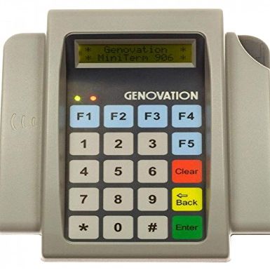 DSI Genovation Miniterm 906 20-Key Membrane Number Keypad (906-Wedge) Virtual USB Serial