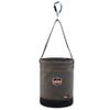 Ergodyne Arsenal 5940 Large Canvas Tool Bucket with Swiveling Carabiner, Gray view 1