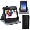 Navitech Black Faux Leather Hard Case Cover with 360 Rotational Stand Compatible with The Archos 70 Xenon/ARCHOS ARNOVA 7 / Archos 70 Cobalt view 1