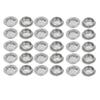uxcell 35mm Bottom Dia Stainless Steel Round Mesh Hole Air Vents Louver 30pcs view 1