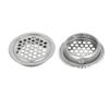 uxcell 35mm Bottom Dia Stainless Steel Round Mesh Hole Air Vents Louver 30pcs view 2