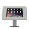 VidaMount Light Grey Home Button Covered Enclosure and Rotating & Tilting Desk/Table Mount [Bundle] Compatible with iPad mini 1/2/3 view 2