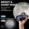 Gosky Titan 12X50 Monocular Telescope with Smartphone Holder - Waterproof Fog-Proof Shockproof Scope BAK-4 Prism FMC for Bird Watching Hunting Camping Traveling Wildlife Scenery view 4