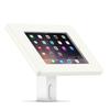 VidaMount White Home Button Covered Enclosure and Rotating & Tilting Desk/Table Mount [Bundle] Compatible with iPad mini 1/2/3