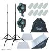 LINCO Lincostore Flora X LED 1240 x2 Super Bright Photography Light for Photo,Film,and Video Studio Lighting kit AM160- Supper Bright view 3
