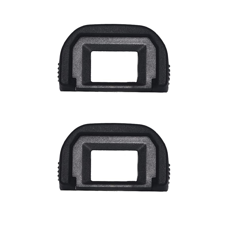 2000D Eyecup Viewfinder for Canon Rebel 2000D 4000D SL3 SL2 T8i T7 T7i T6 T6i T5 T5i T4i T3i T2i T1i Camera, Replaces Canon EF, 2 Packs