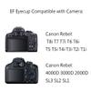 2000D Eyecup Viewfinder for Canon Rebel 2000D 4000D SL3 SL2 T8i T7 T7i T6 T6i T5 T5i T4i T3i T2i T1i Camera, Replaces Canon EF, 2 Packs view 4