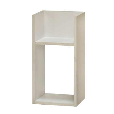 Shirai Sangyo COB-3060WH CD/DVD Rack, U-Shaped Rack, White, Width 23.2 inches (59 cm), Height 11.6 inches (29.5 cm), Depth 9.2 inches (23.4 cm)