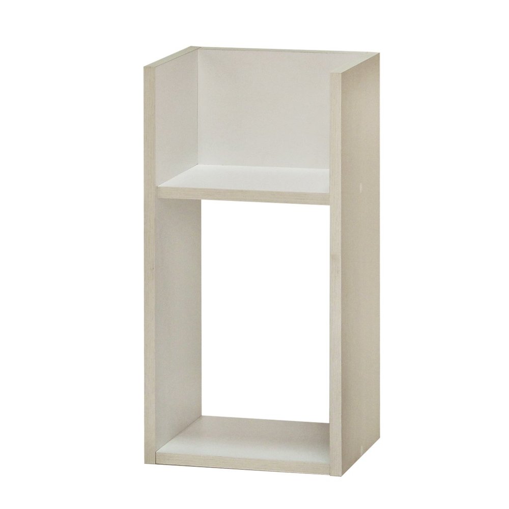 Shirai Sangyo COB-3060WH CD/DVD Rack, U-Shaped Rack, White, Width 23.2 inches (59 cm), Height 11.6 inches (29.5 cm), Depth 9.2 inches (23.4 cm)
